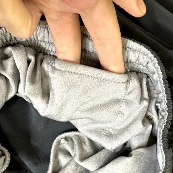 Nike Dri Fit Mens Running Shorts Brief Lined Dark Gray XXL bf - Picture 6 of 8